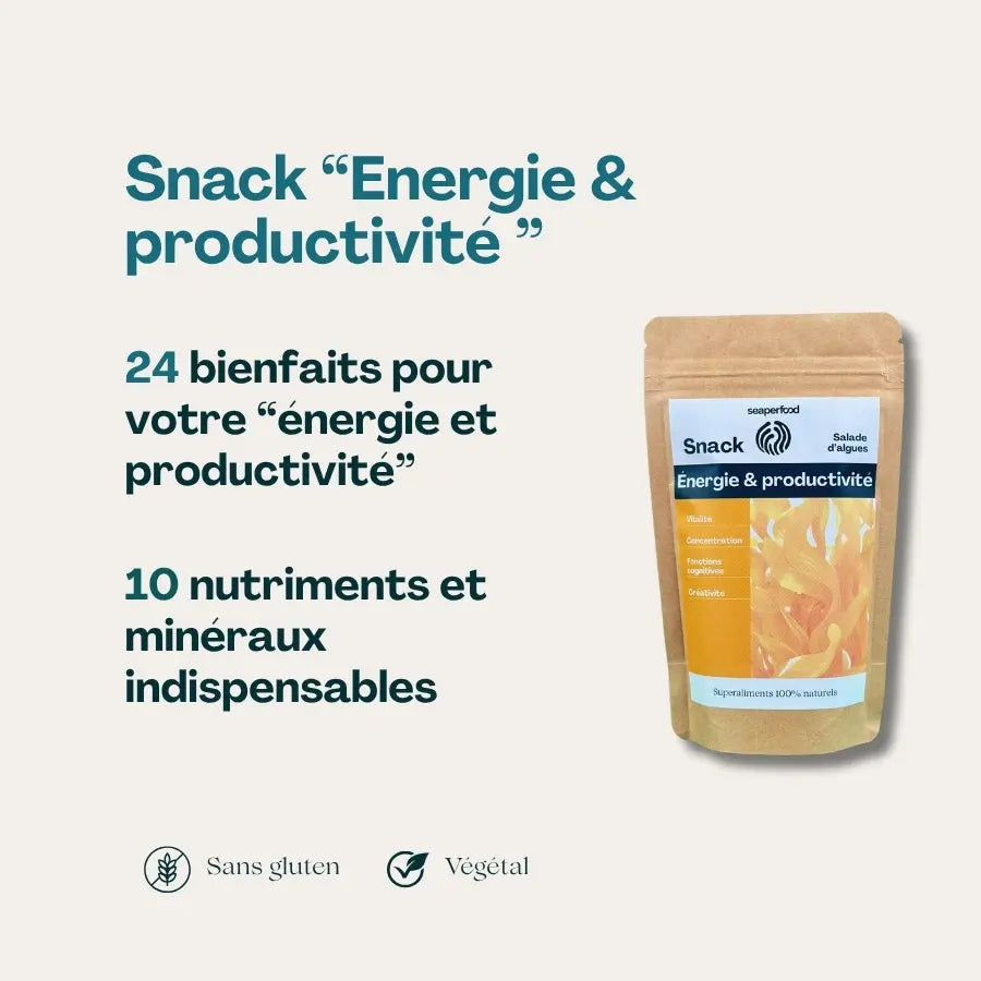 Snacks "Énergie et productivité"